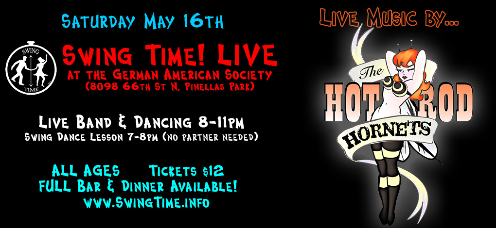 Swing Time! LIVE in Tampa Bay Florida